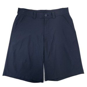 Under Armour Flat Front Golf Short 32 - Black